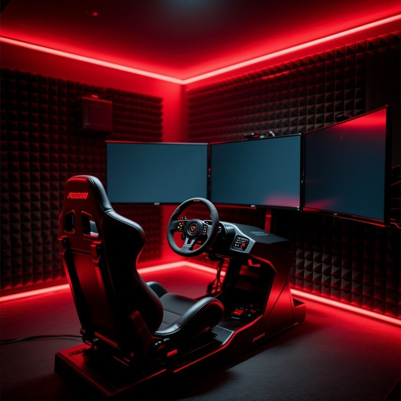 Professional Simulation Racing Rig
