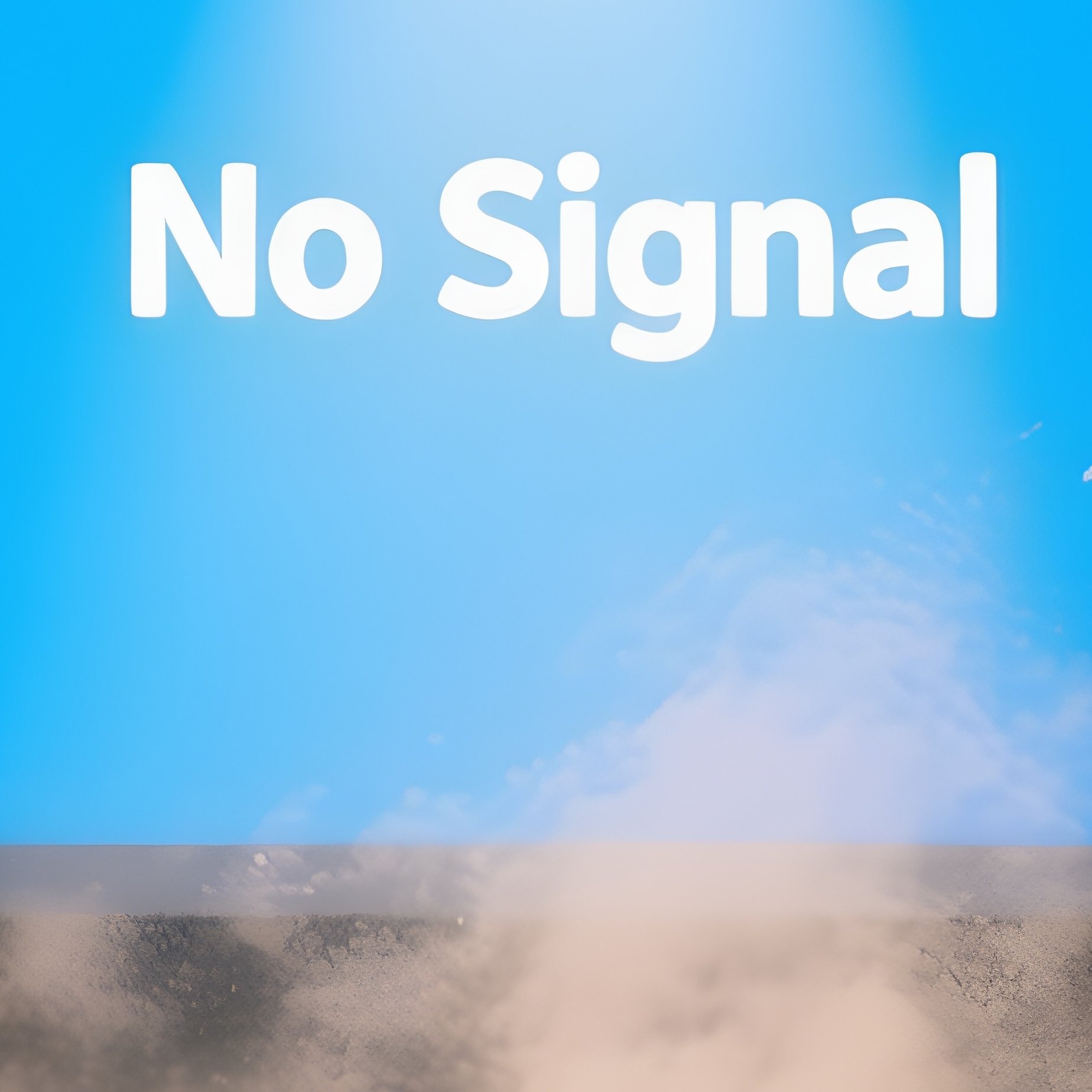 Projector Glare: A Meeting Room Where The Projector Beam Is Cutting Through The Dusty Air, Displaying A "No Signal" Blue Screen. - Full Resolution Quality Preview