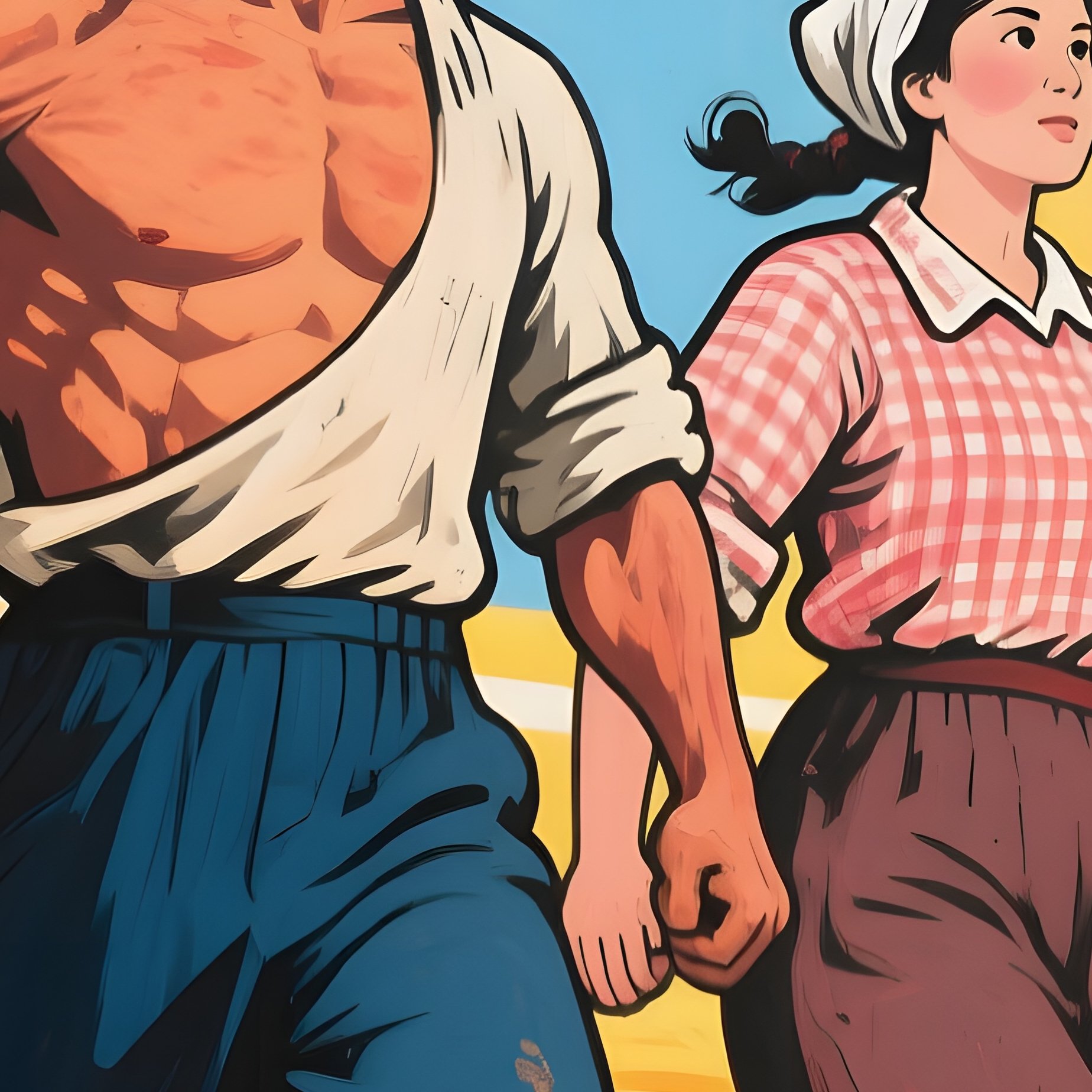 Propaganda Mural Fading 1989 - Full Resolution Quality Preview