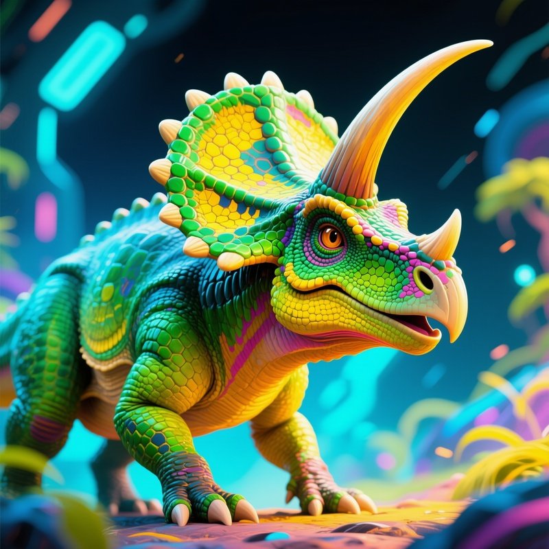 Protoceratops_Digital_Art