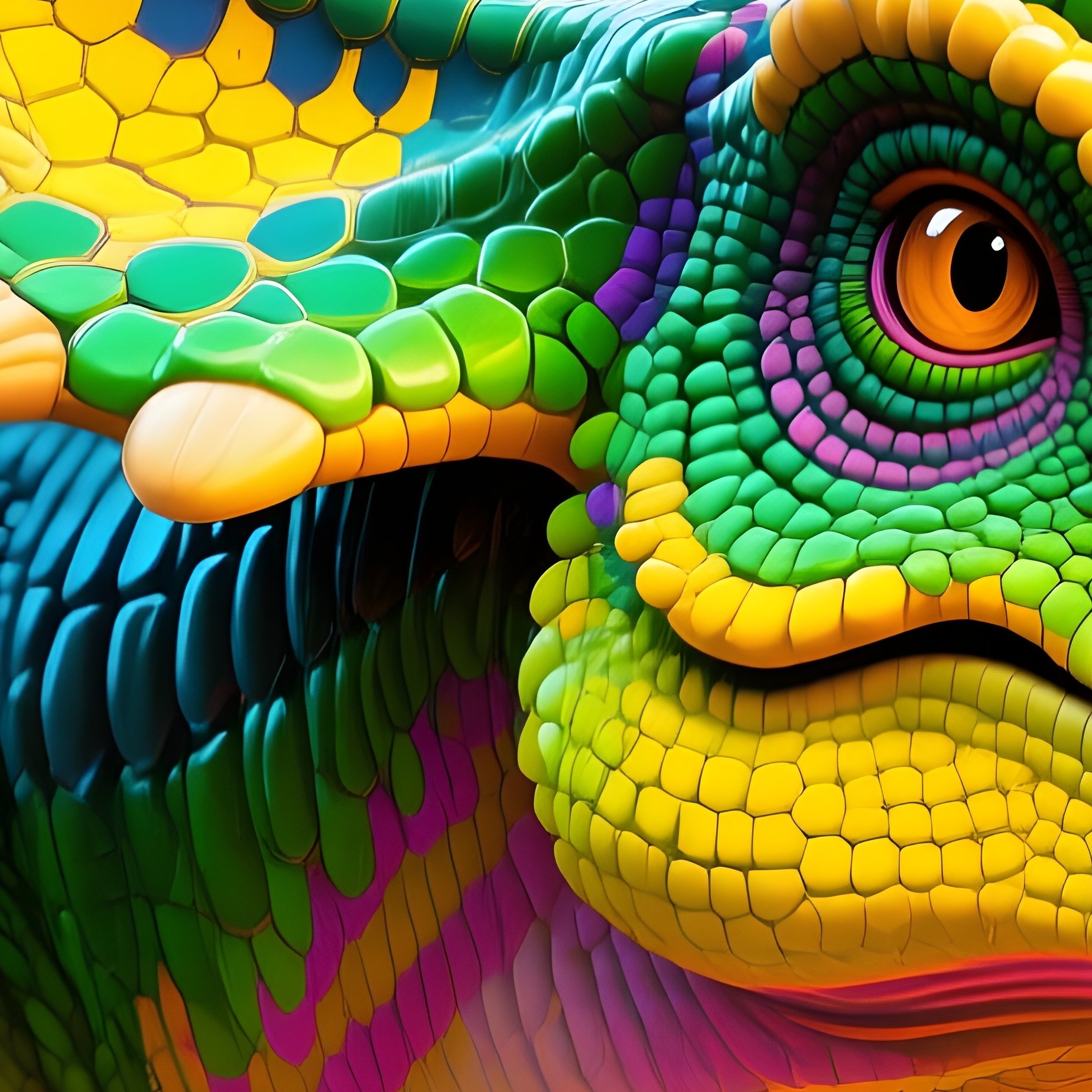 Protoceratops Digital Art - Full Resolution Quality Preview