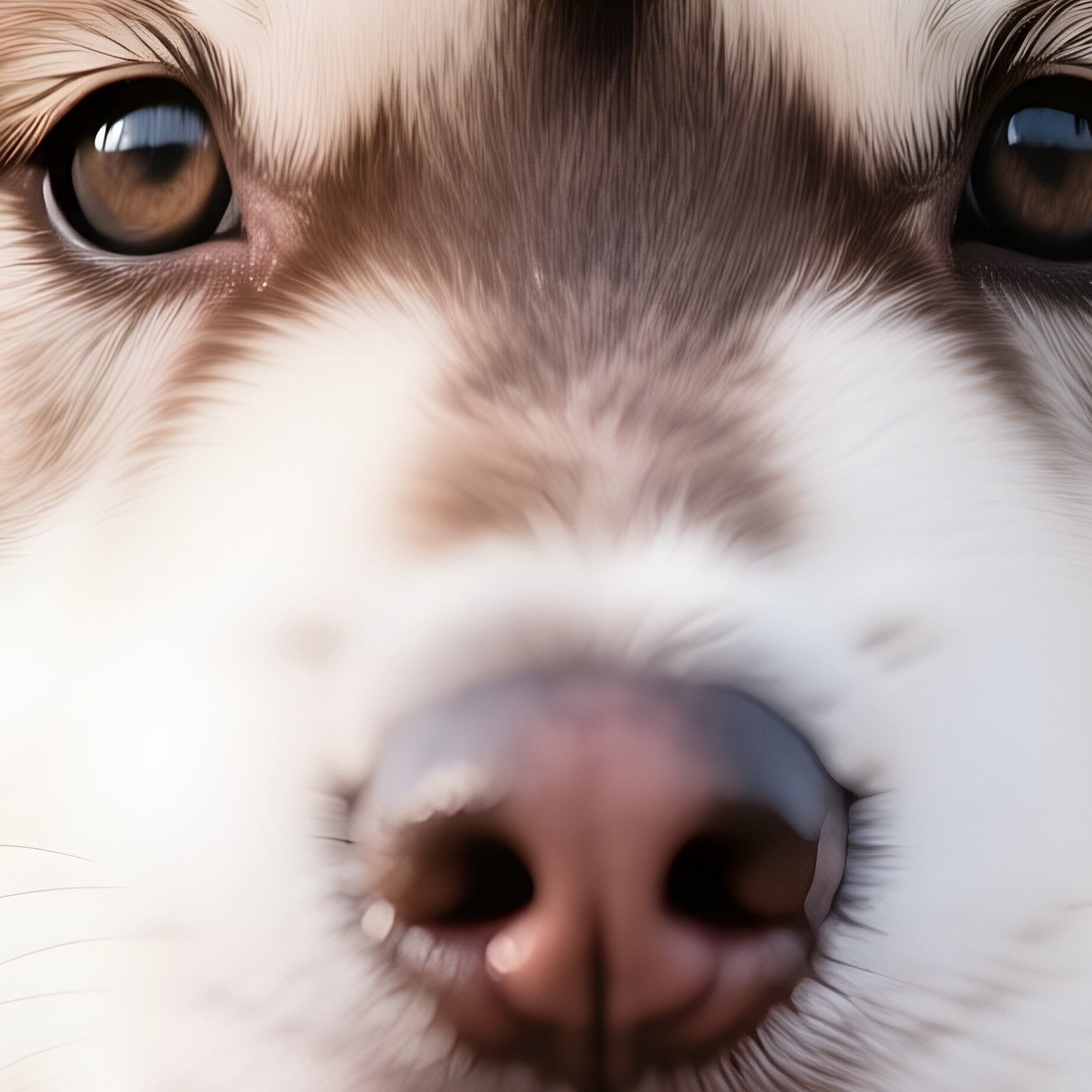 Puppy Alaskan Malamute Portrait - Full Resolution Quality Preview