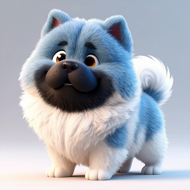 Puppy Chow Chow Concept Art