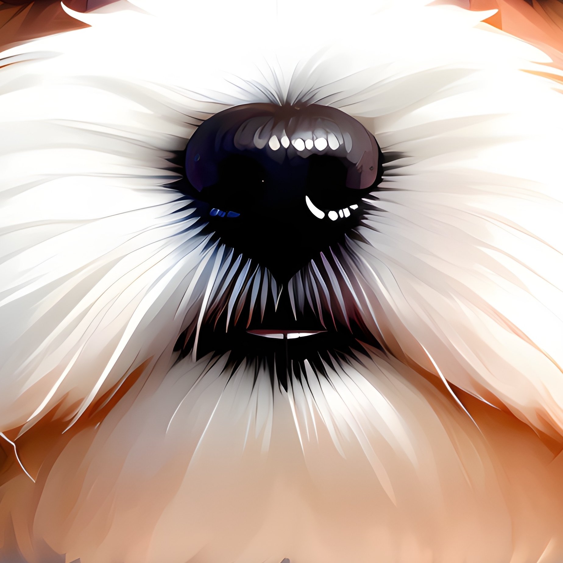 Puppy Havanese Digital Art - Full Resolution Quality Preview