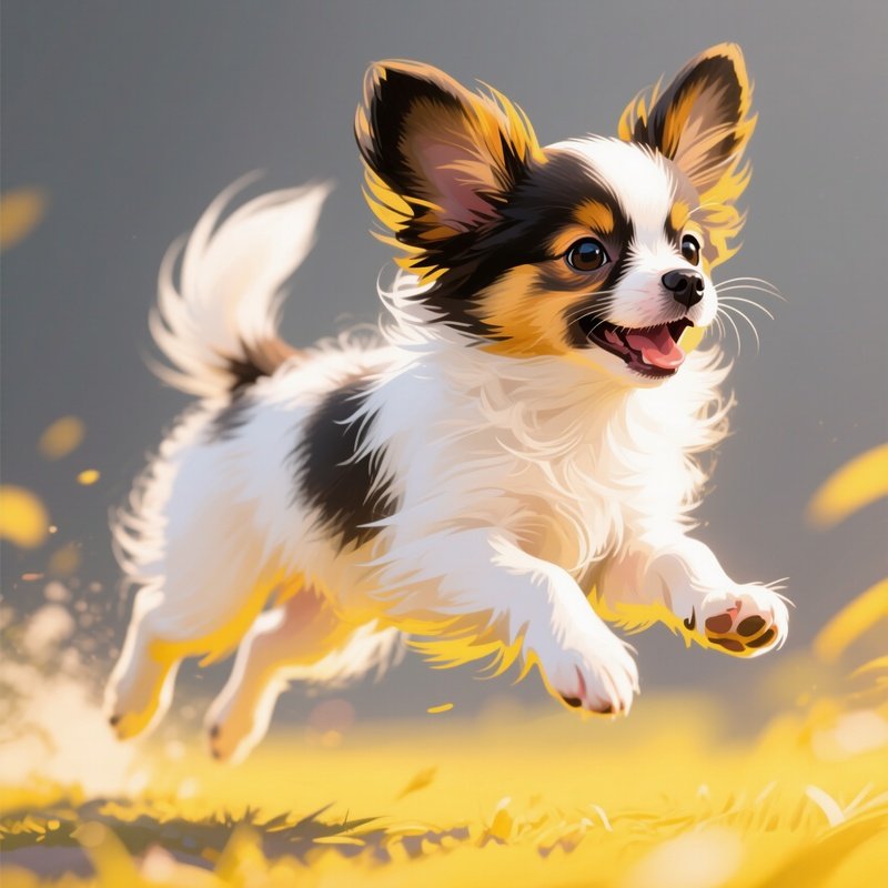 Puppy_Papillon_Art