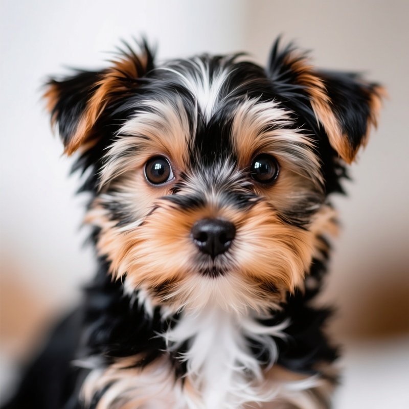 Puppy Yorkshire Terrier Portrait