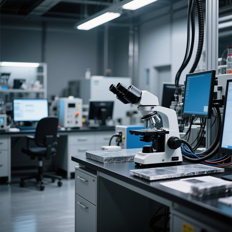 Quality Inspection Microscope Station