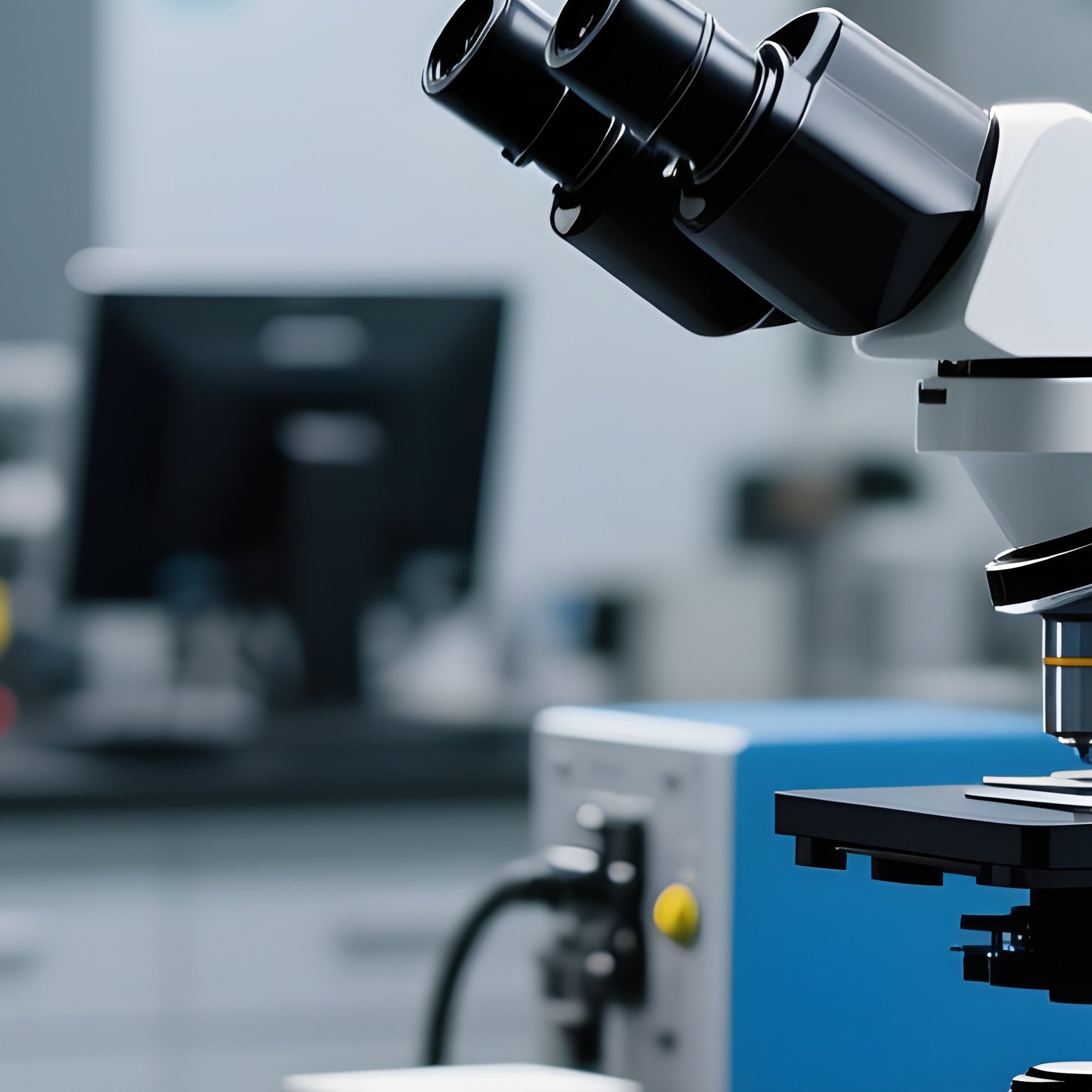 Quality Inspection Microscope Station - Full Resolution Quality Preview