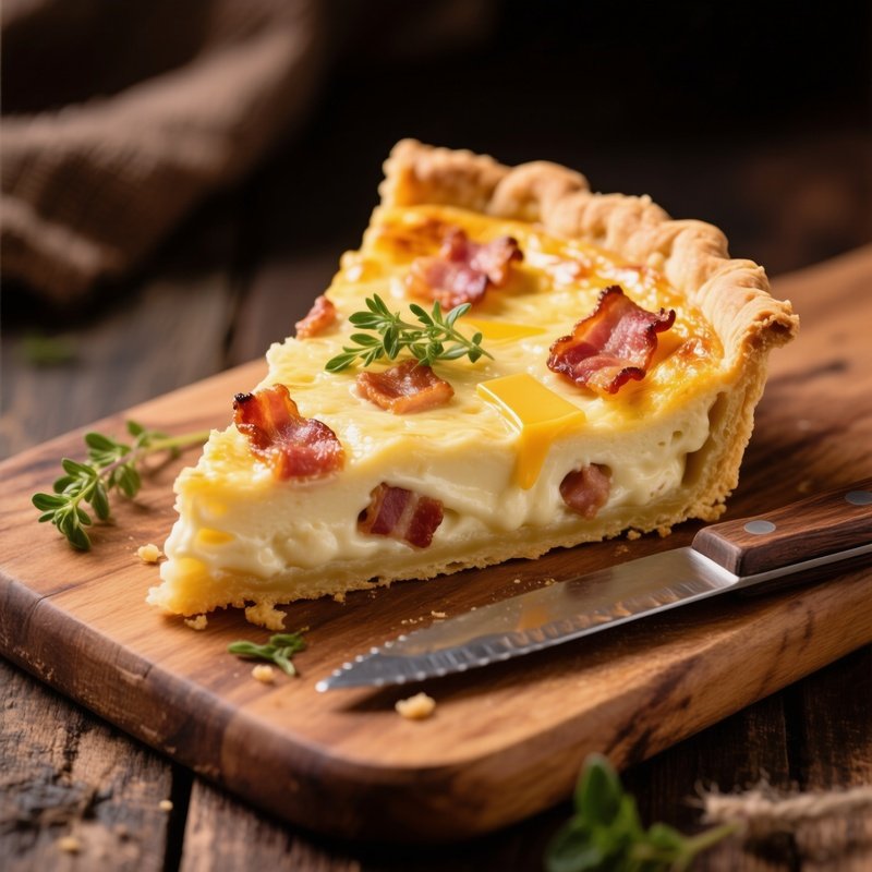 Quiche Lorraine Wedge Savory Tart