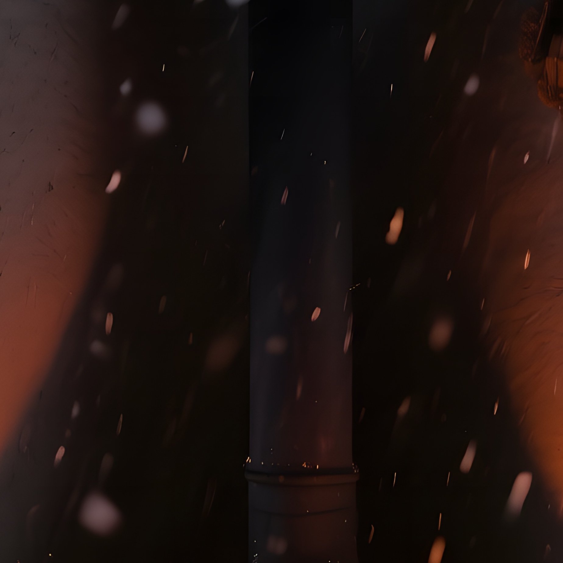 Quiet Mountain Cabin Interior Snowstorm - Full Resolution Quality Preview