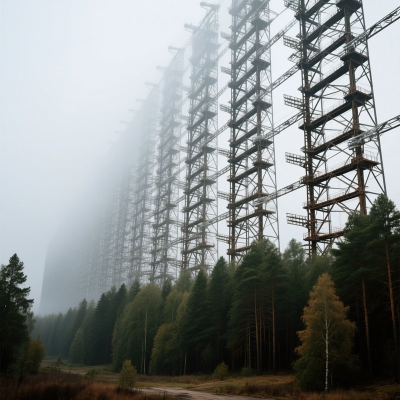 Radar Station 1982 Duga Chernobyl