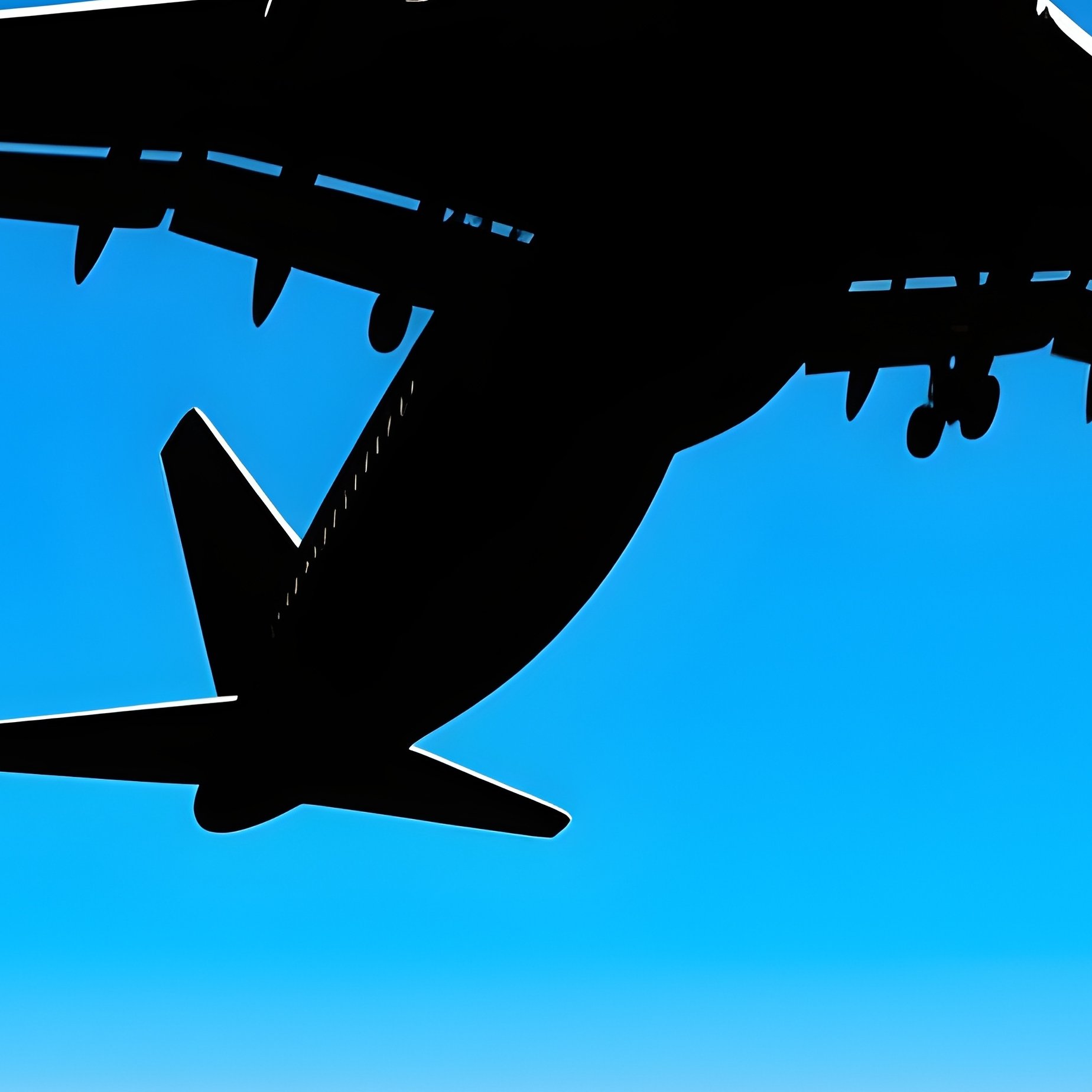 Rainbow Ring Encircling Shadow Of Airplane - Full Resolution Quality Preview