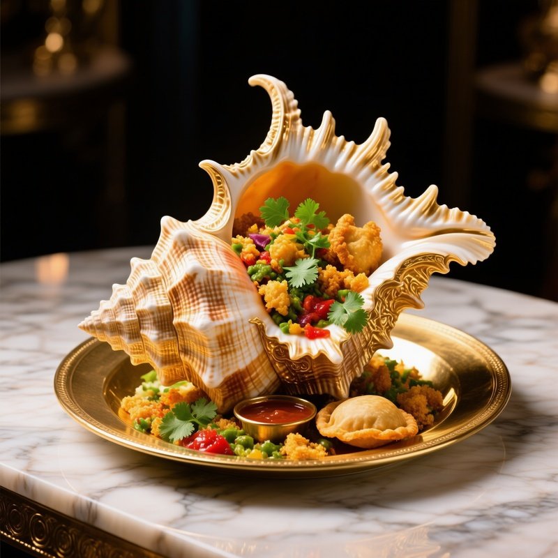 Raj Kachori Majestic Chaat Shell