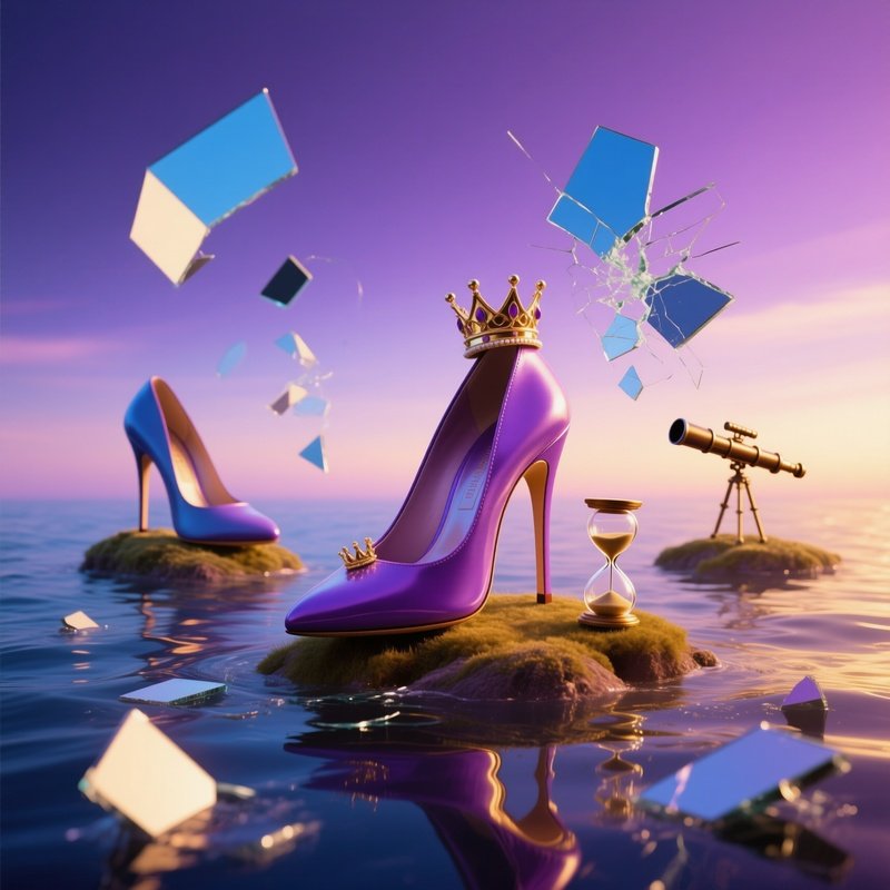 Random Objects Interpretation Of High Heeled Shoes As Symbols