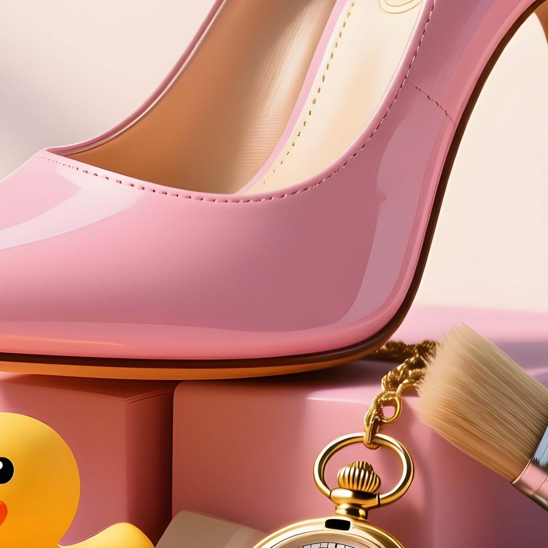 Random Objects With High Heeled Shoes - Full Resolution Quality Preview