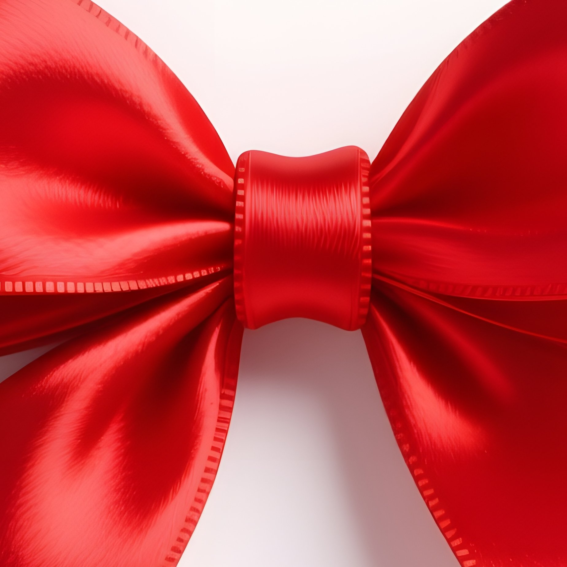 Red Ribbon Bow Ribbon Bow - Full Resolution Quality Preview