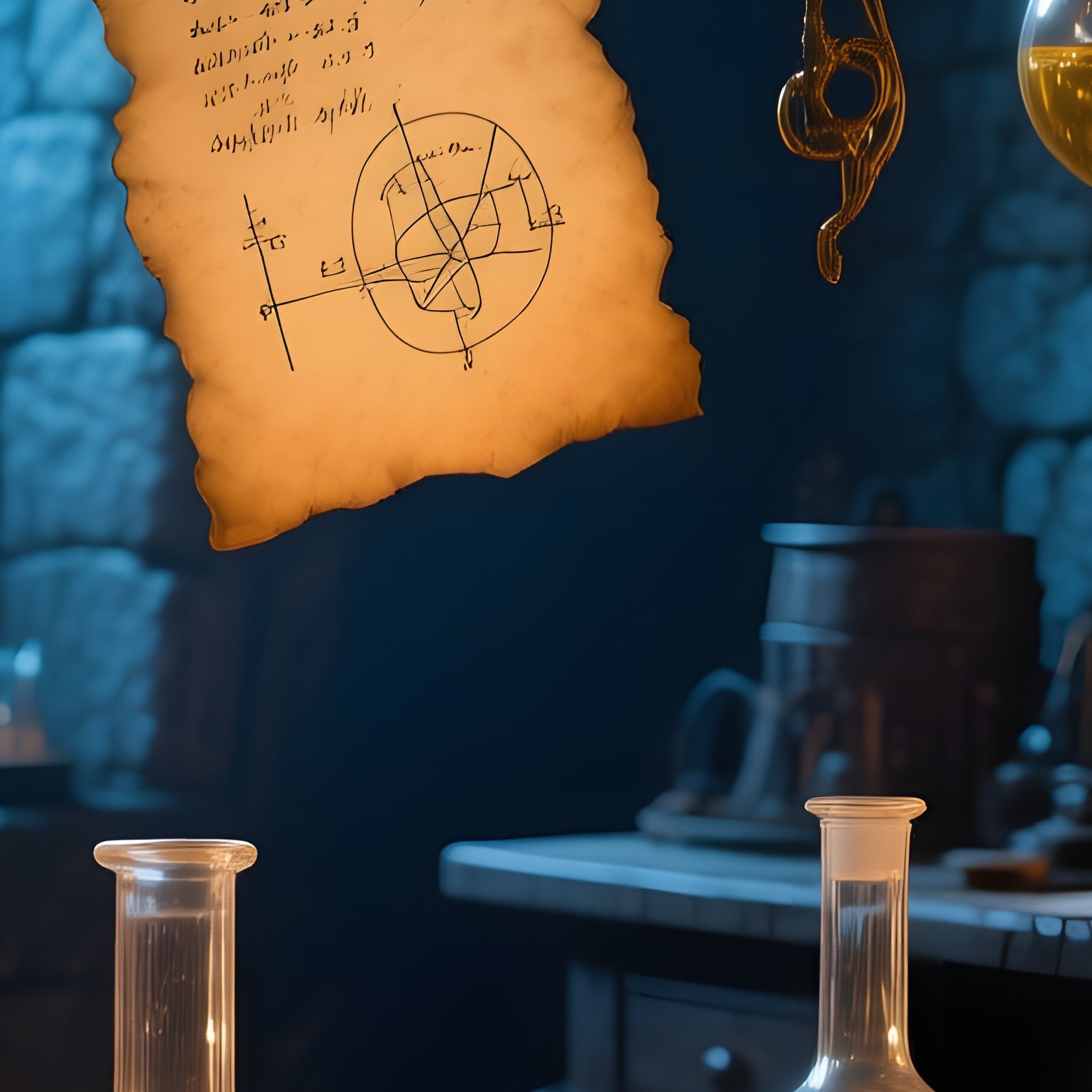 Renaissance Alchemist Laboratory - Full Resolution Quality Preview