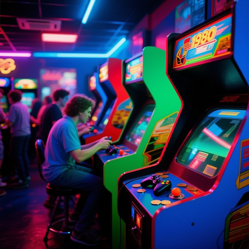 Retro Arcade Nostalgia