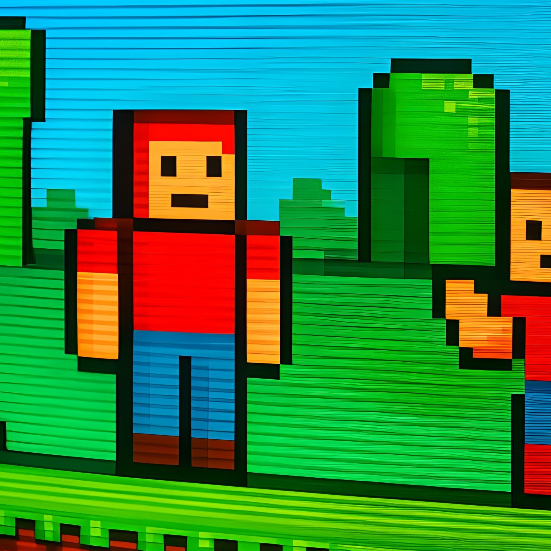 Retro Video Game Nostalgia - Full Resolution Quality Preview