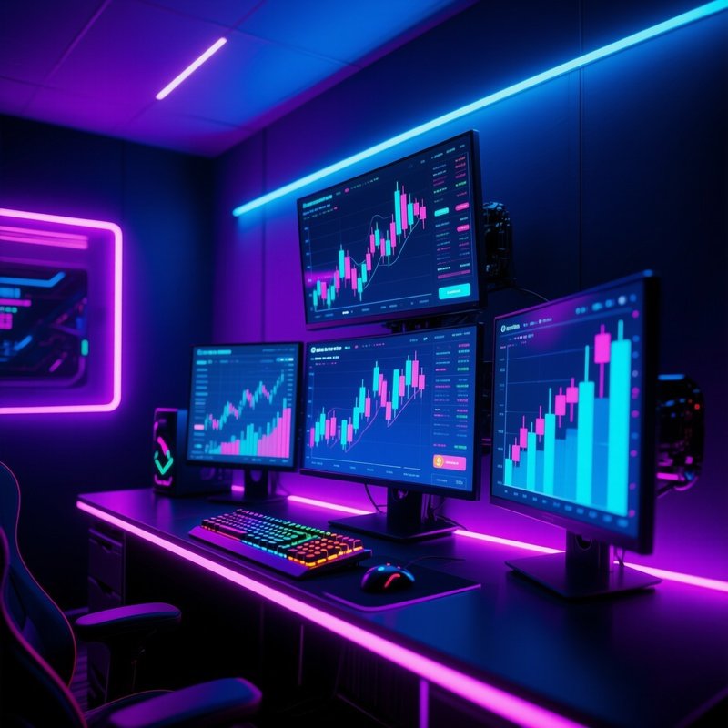 Rgb Setup Gamer Trading Station