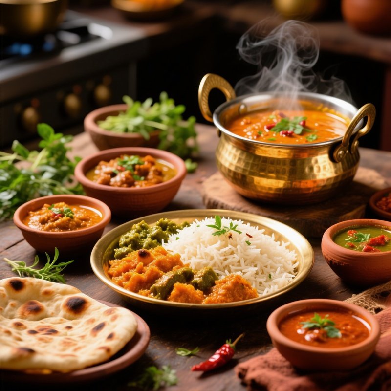 Rice Dishes Bap Indian Bap