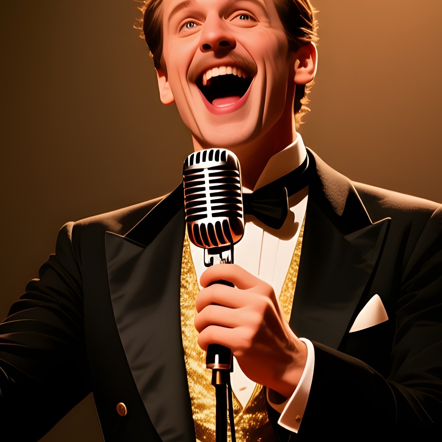 Ringmaster Announcing Vintage Microphone - Full Resolution Quality Preview