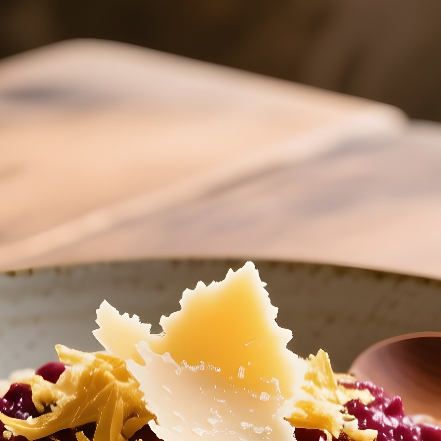 Risotto Al Radicchio Made With Radicchio Red Wine Butter And Parmigiano Reggiano - Full Resolution Quality Preview