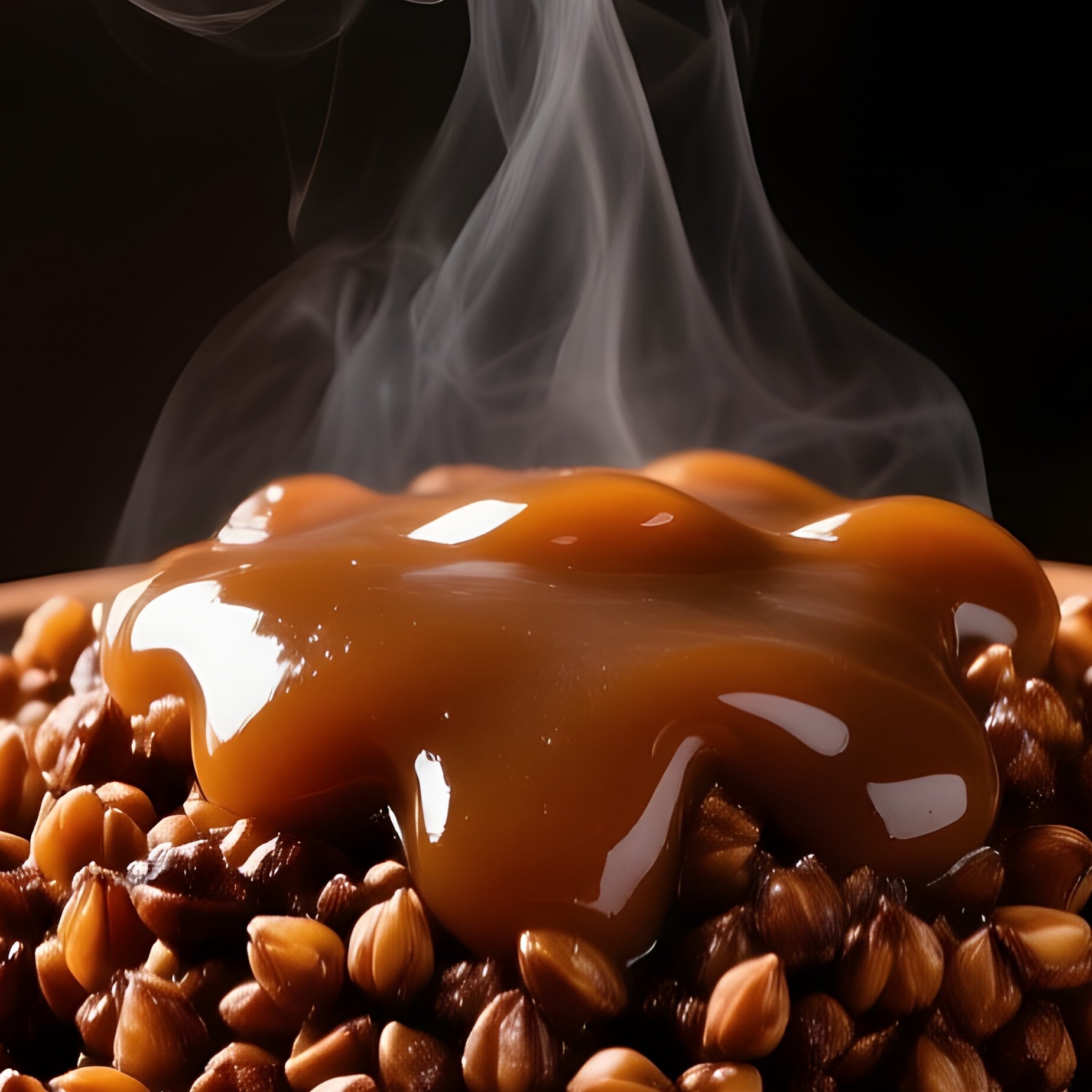 Roasted Buckwheat Groats With Gravy - Full Resolution Quality Preview