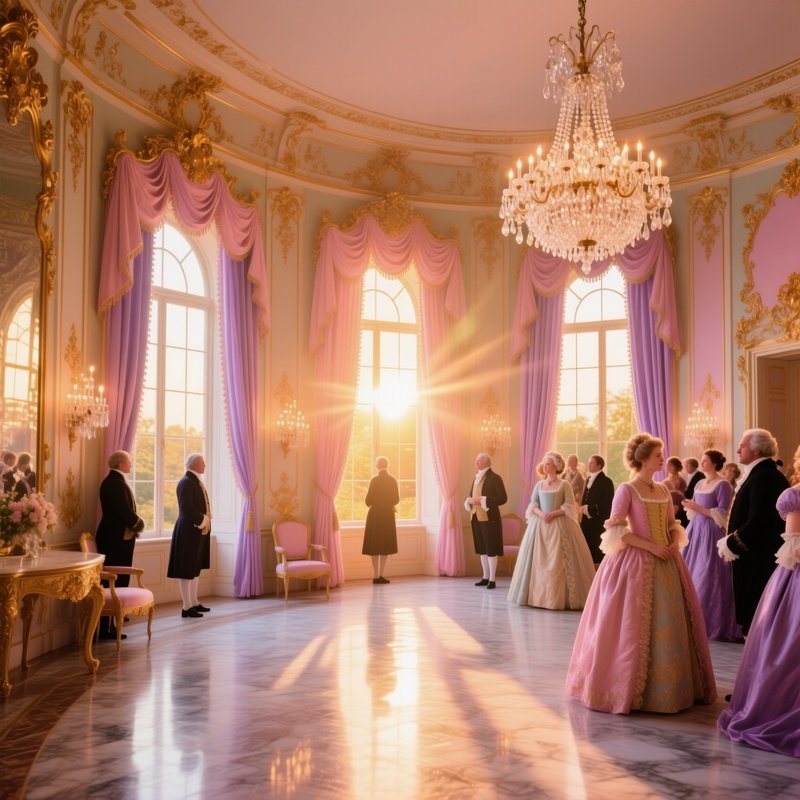 Rococo Ballroom Sunrise