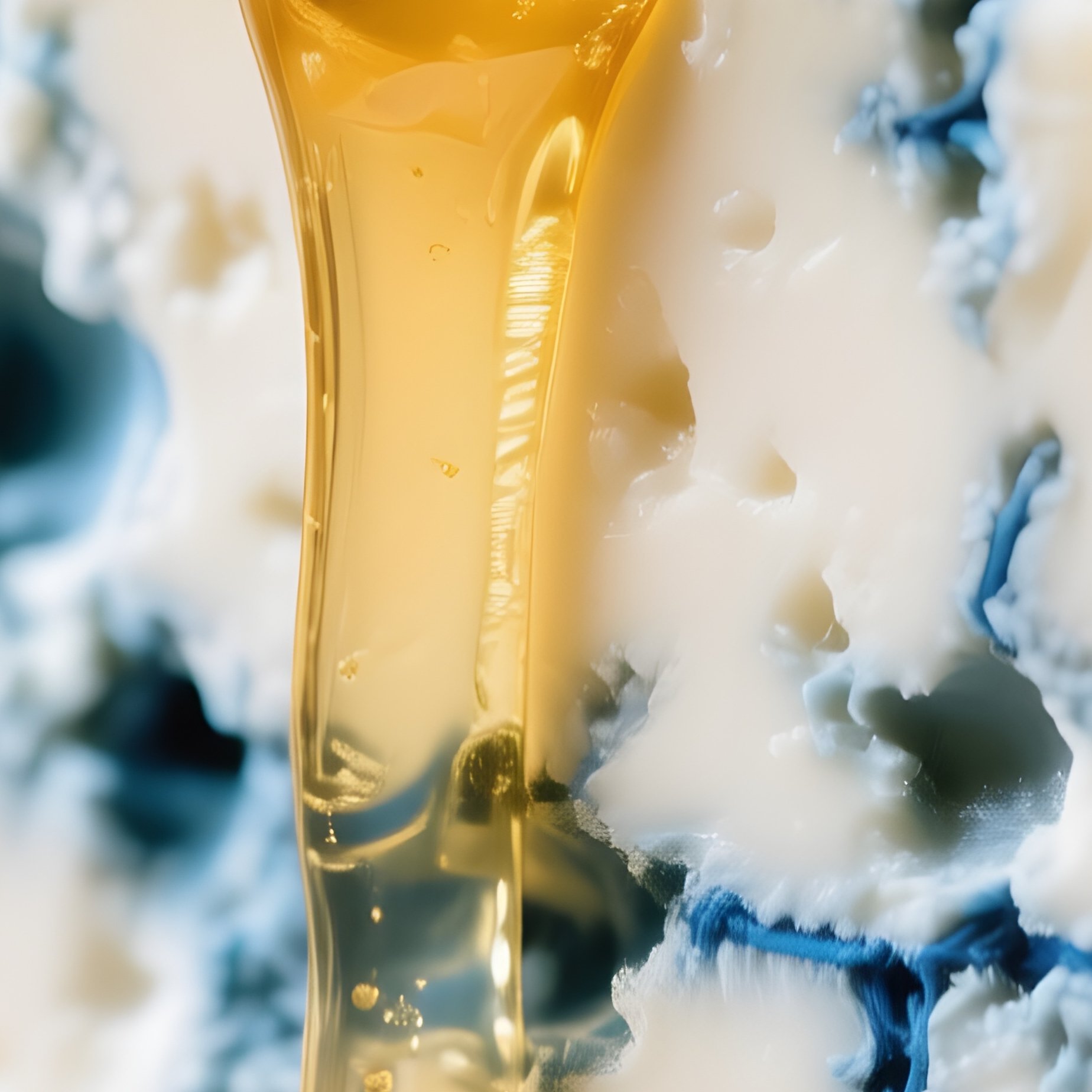 Roquefort Cheese With Honey - Full Resolution Quality Preview