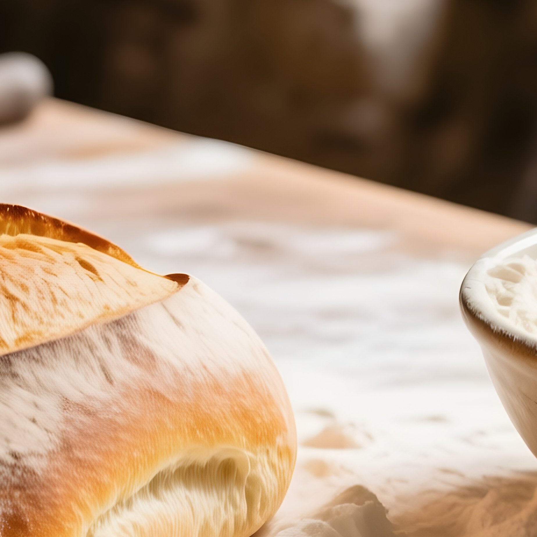 Rustic Bread Making Scene - Full Resolution Quality Preview