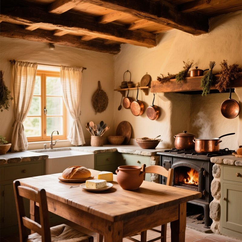 Rustic Country Kitchen