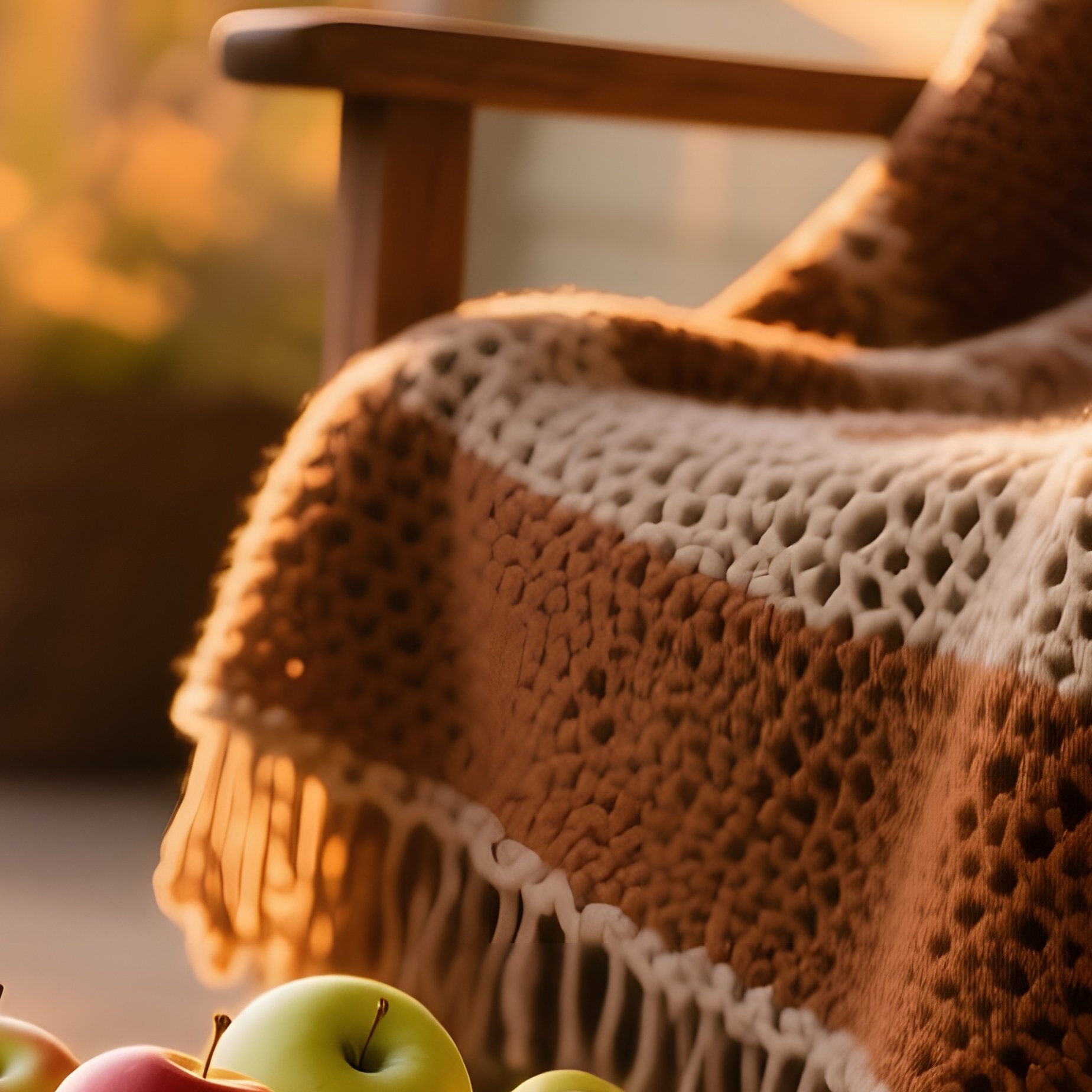 Rustic Farmhouse Porch Sunset - Full Resolution Quality Preview