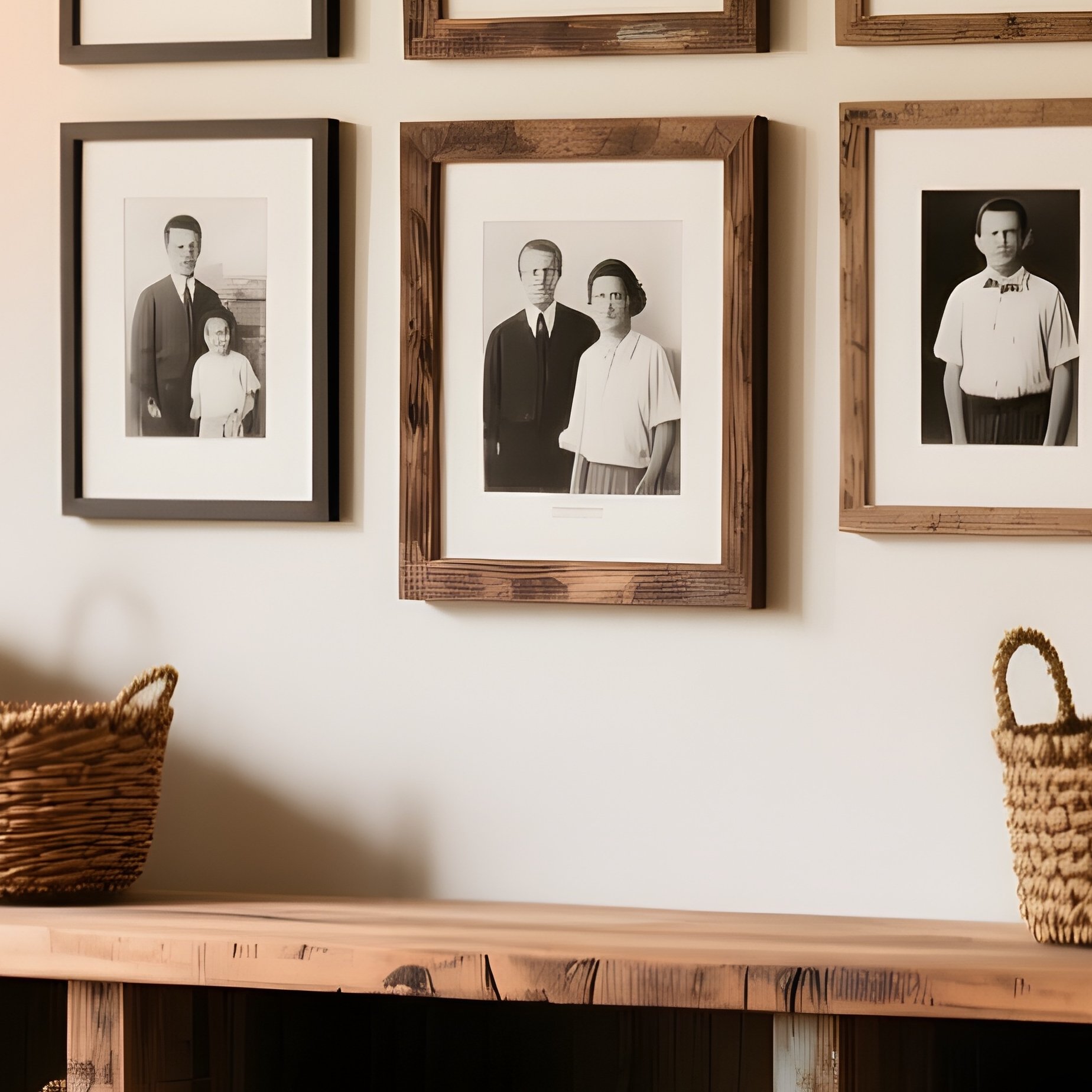 Rustic Reclaimed Wood Tv Stand Farmhouse Living Room - Full Resolution Quality Preview