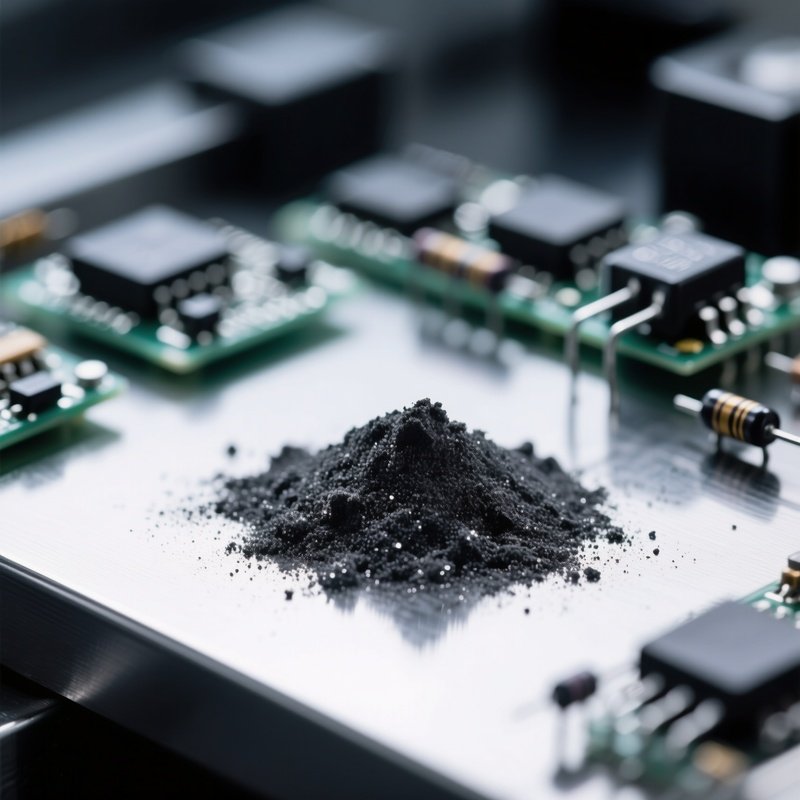 Ruthenium Dust Used In Electronics Resistors