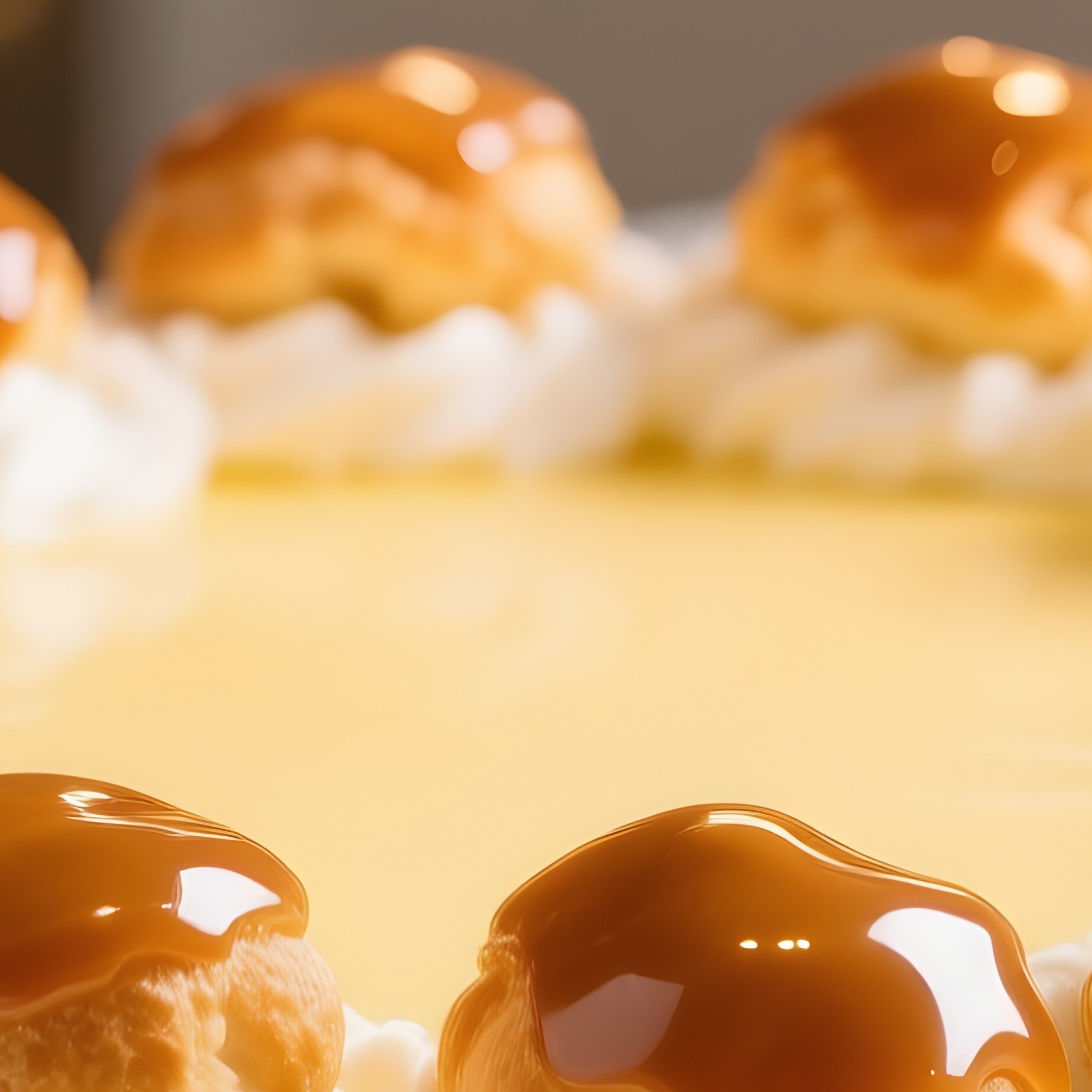 Saint Honore Cake With Puff Pastry Base And Chiboust Cream - Full Resolution Quality Preview