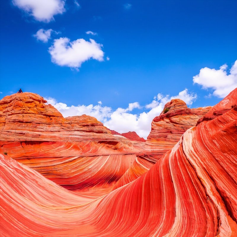 Sandstone Rock Formations In A Desert Landscape Desert Sandstone