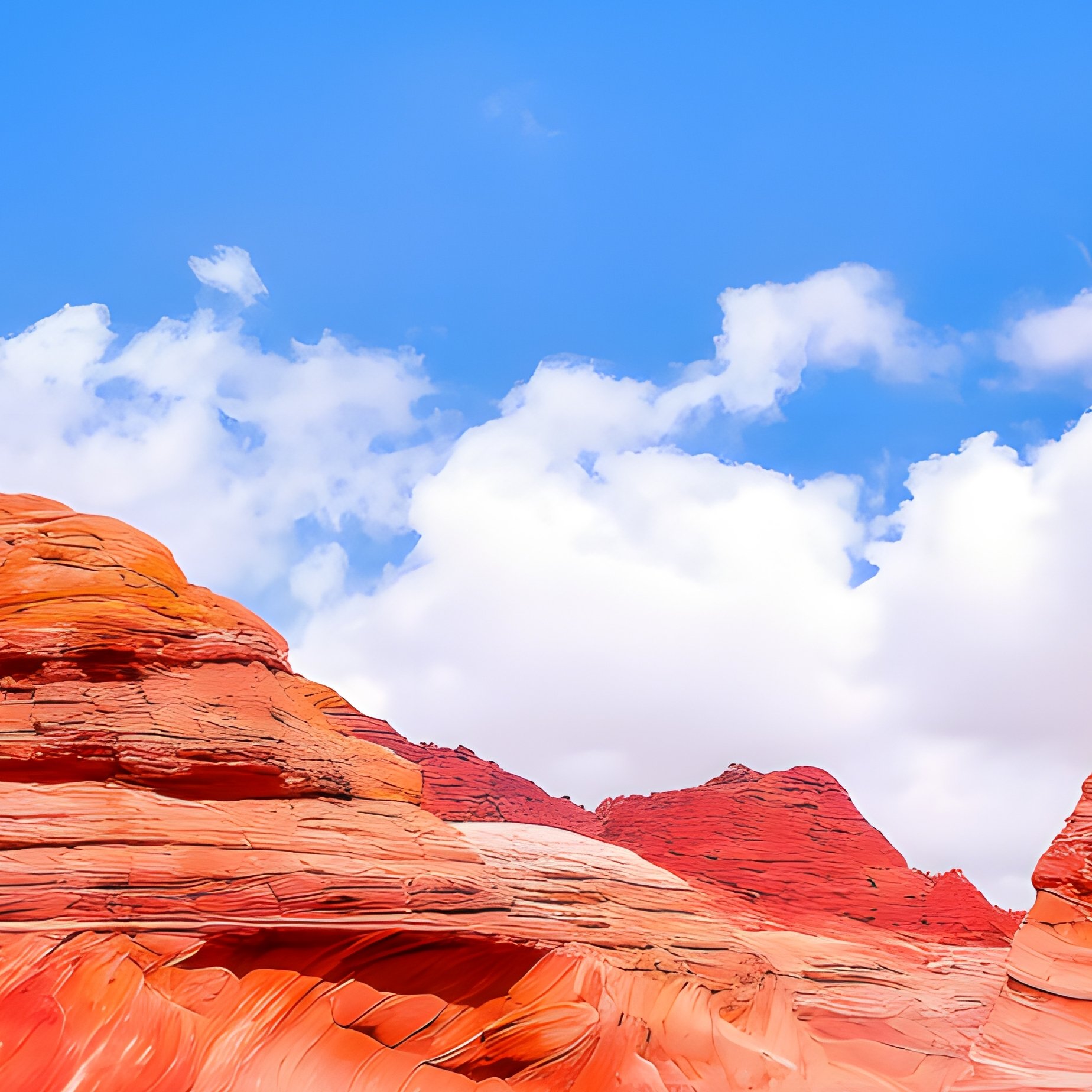 Sandstone Rock Formations In A Desert Landscape Desert Sandstone - Full Resolution Quality Preview