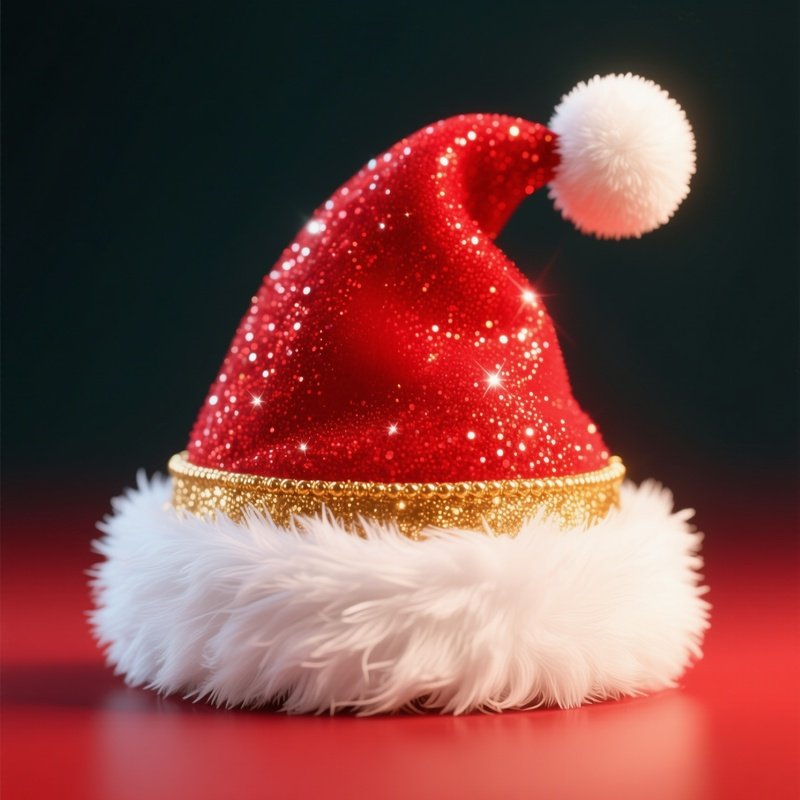 Santa Claus Hat Christmas Holiday