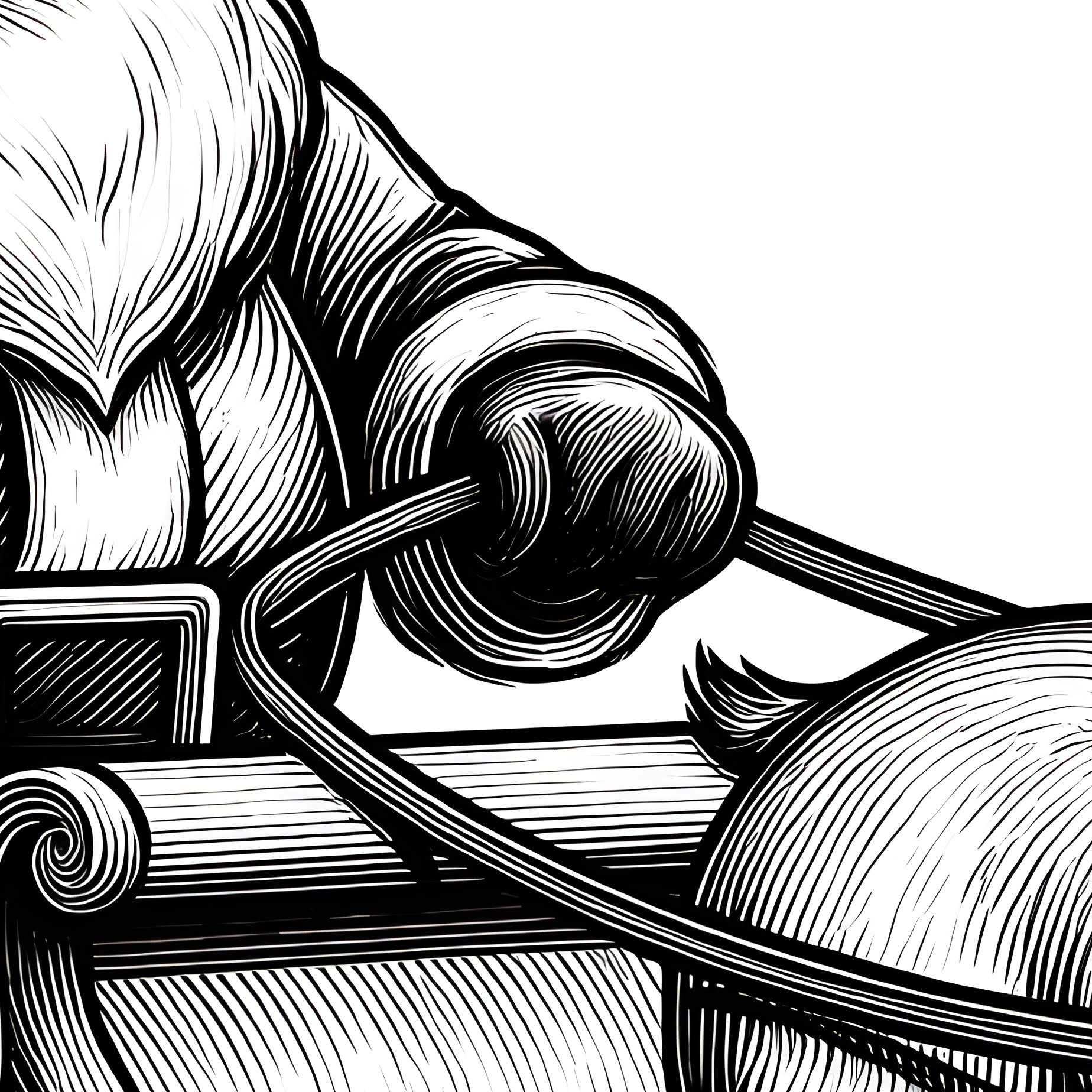 Santa Claus In A Sleigh Pulled By A Reindeer Christmas Santa Claus - Full Resolution Quality Preview