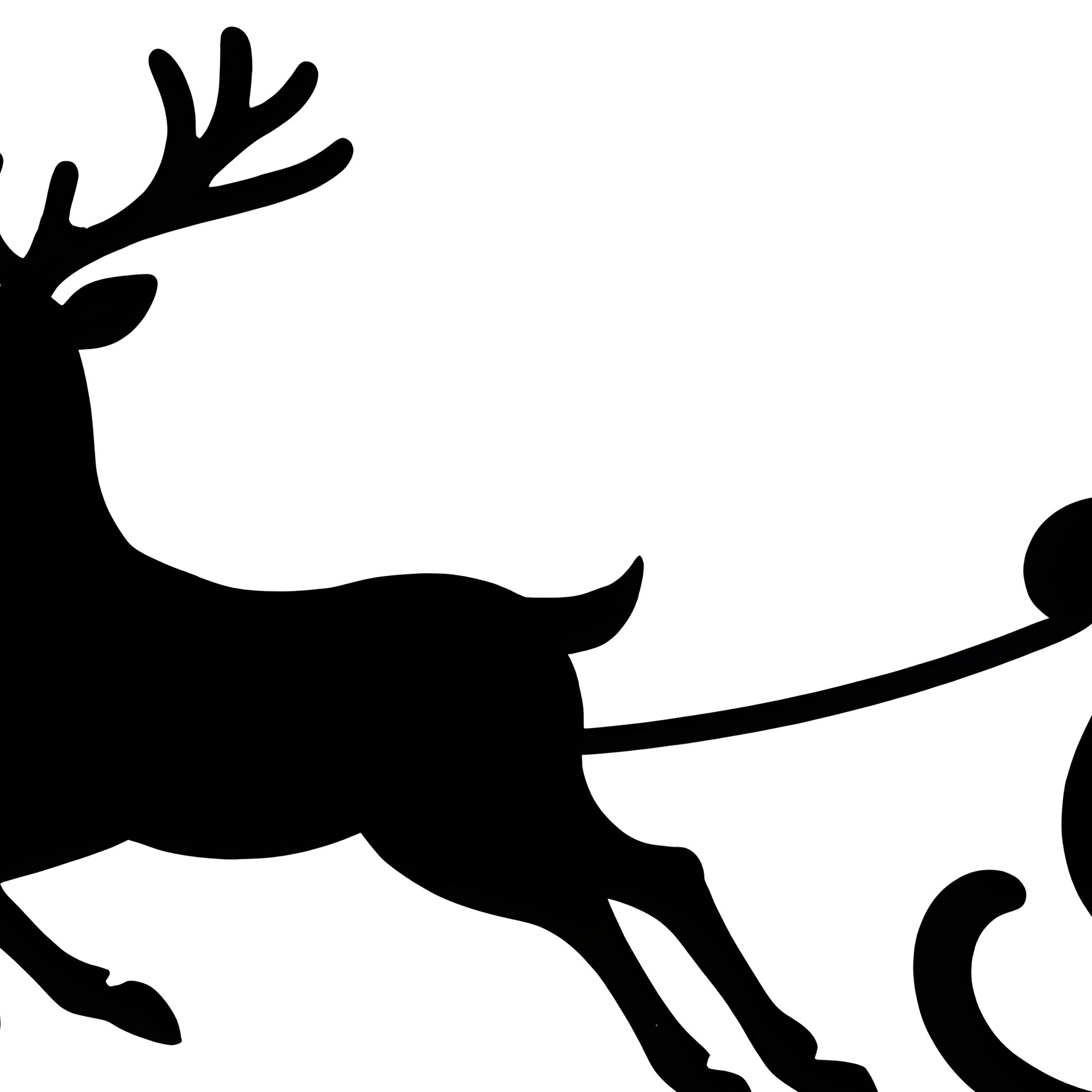 Santa Claus In A Sleigh Pulled By Reindeer Christmas Santa Claus - Full Resolution Quality Preview