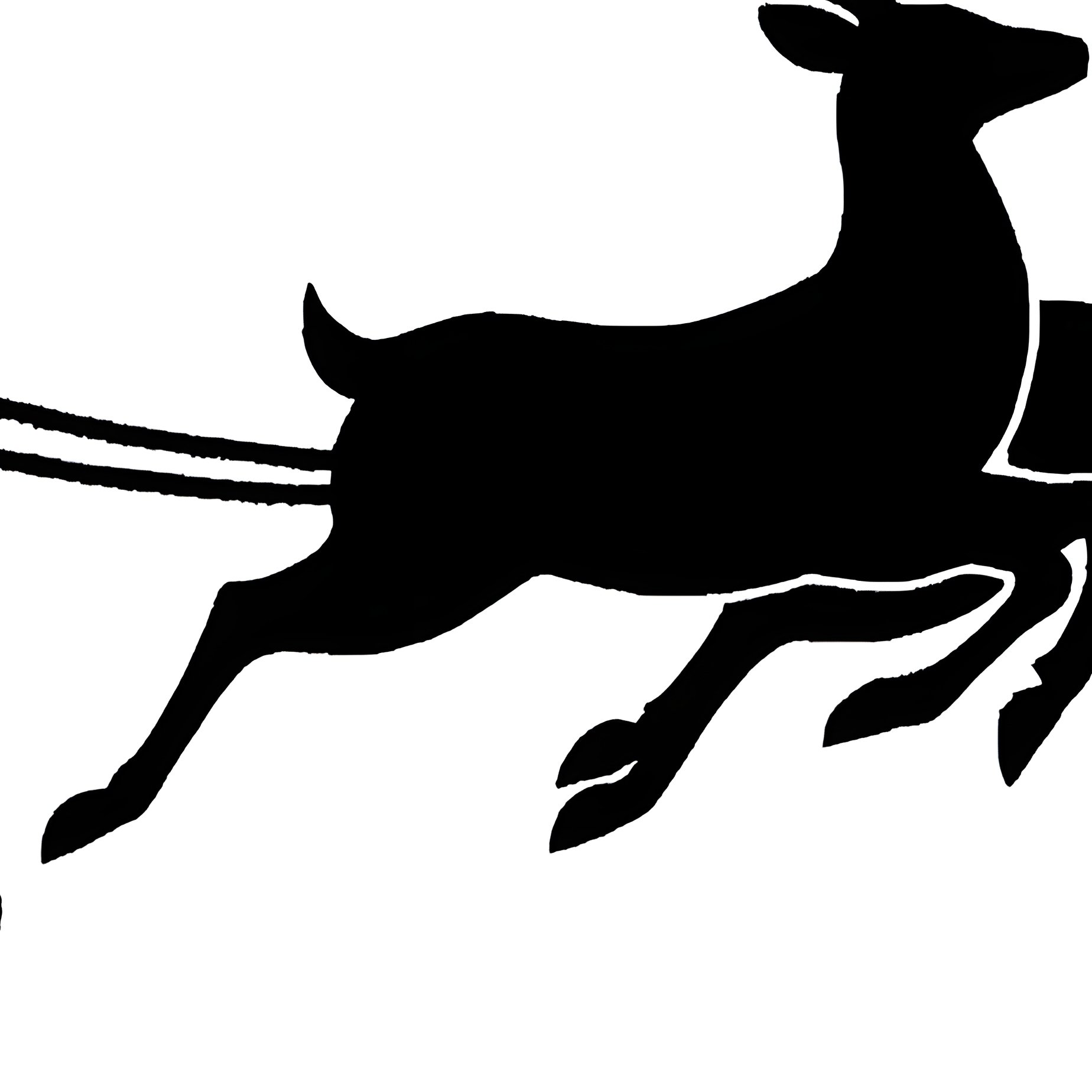 Santa Claus In A Sleigh Pulled By Reindeer Christmas Santa Claus - Full Resolution Quality Preview