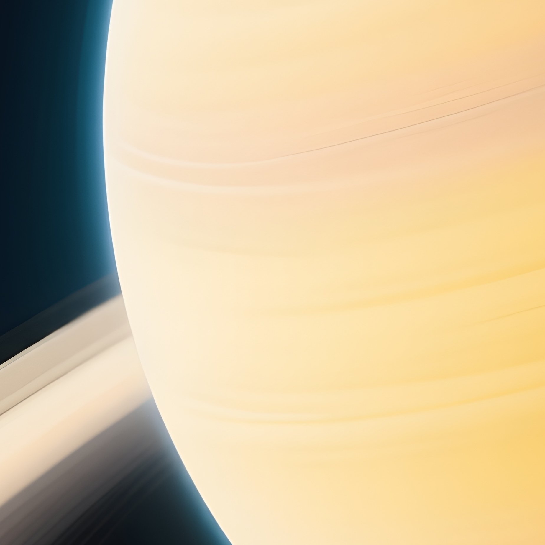 Saturn Rings Glittering Like Diamonds - Full Resolution Quality Preview