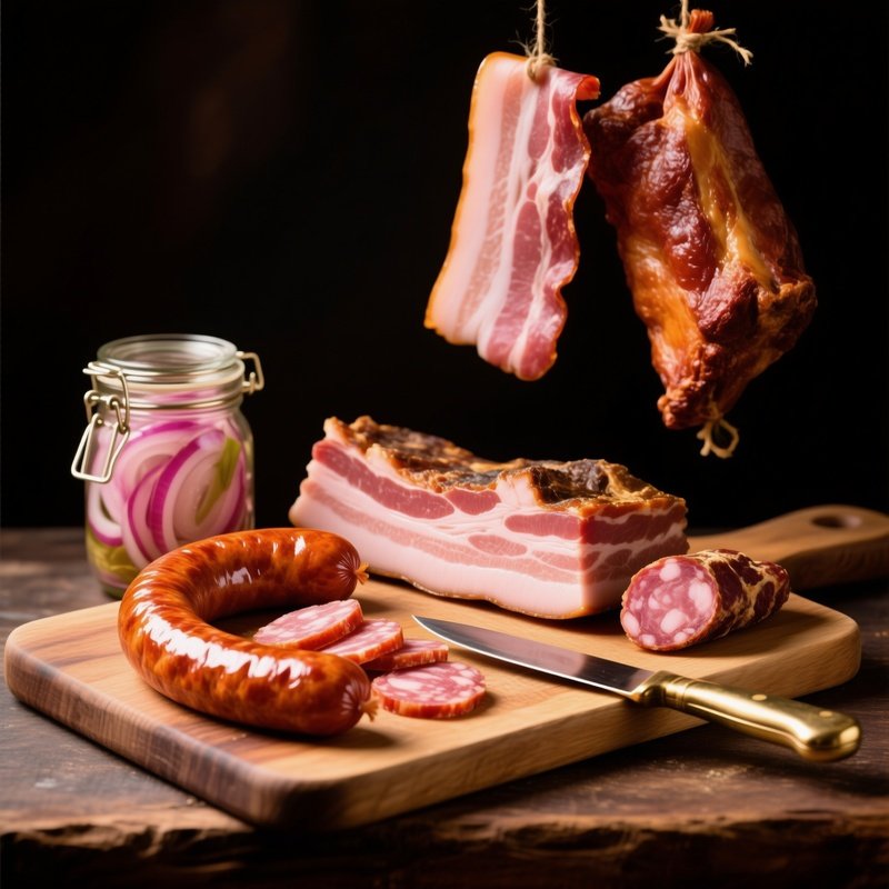 Sausages And Cured Meats Wurst Gepoeltes 2