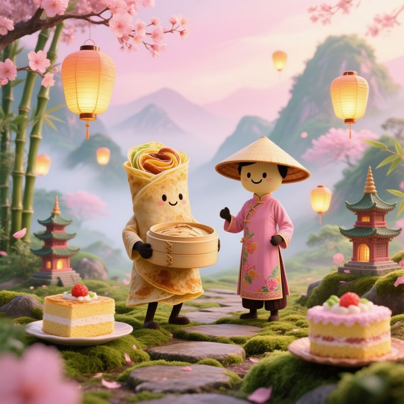 Savory Crepes Cakes Banh Family 2