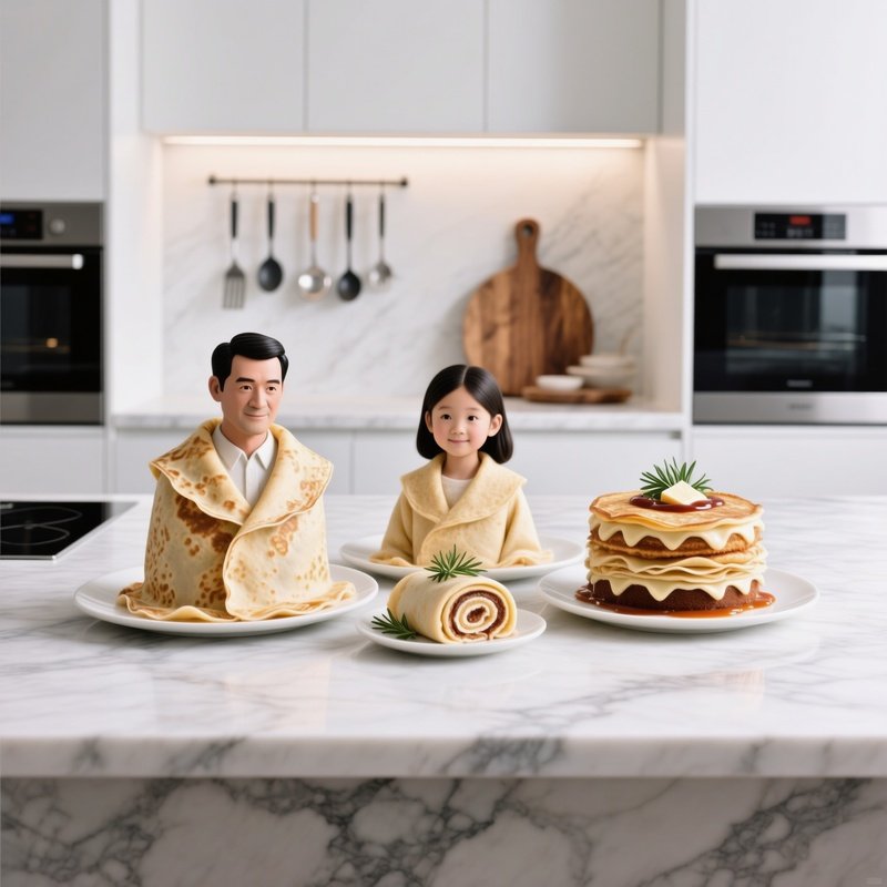 Savory Crepes Cakes Banh Family 3
