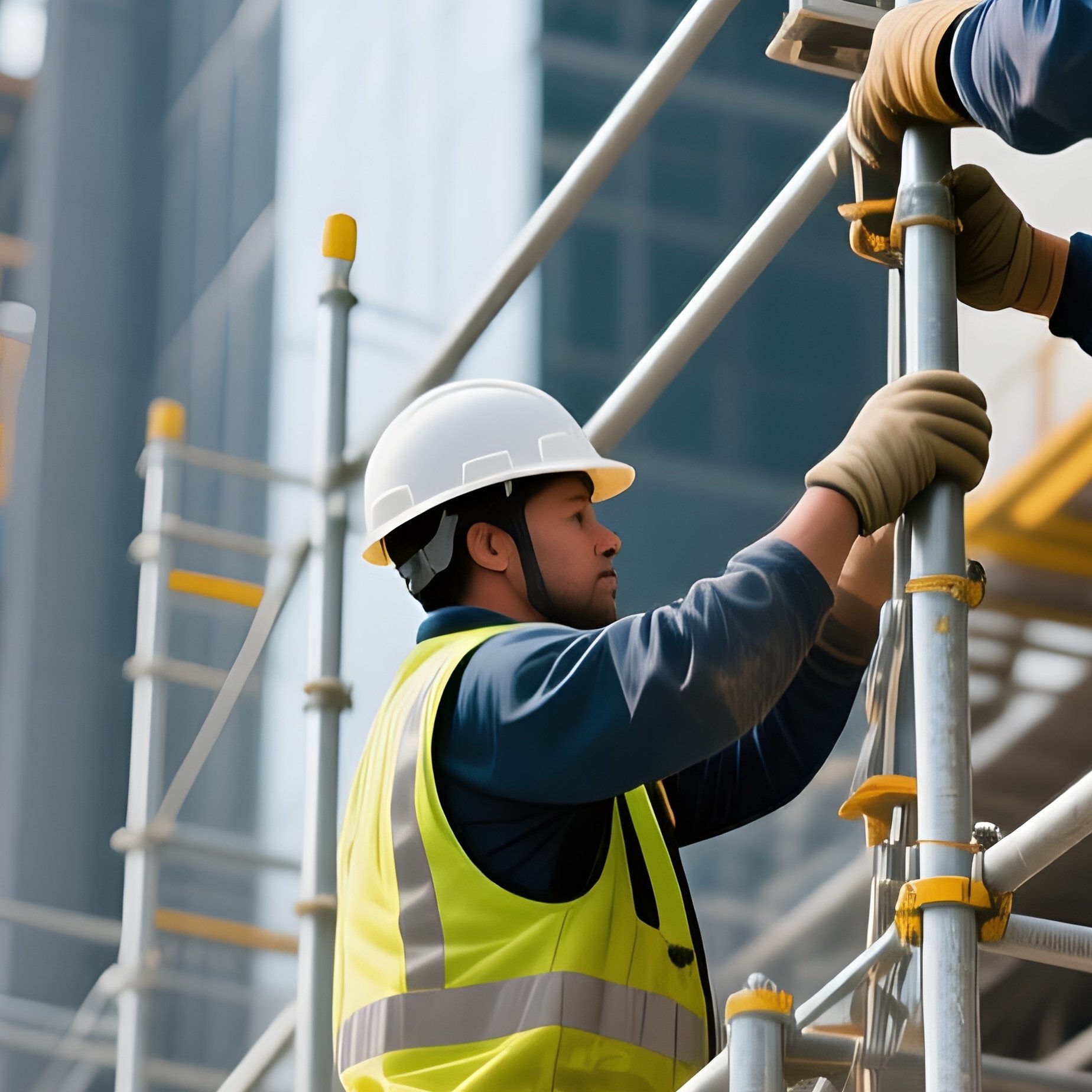 Scaffolding Installation Photorealistic - Full Resolution Quality Preview