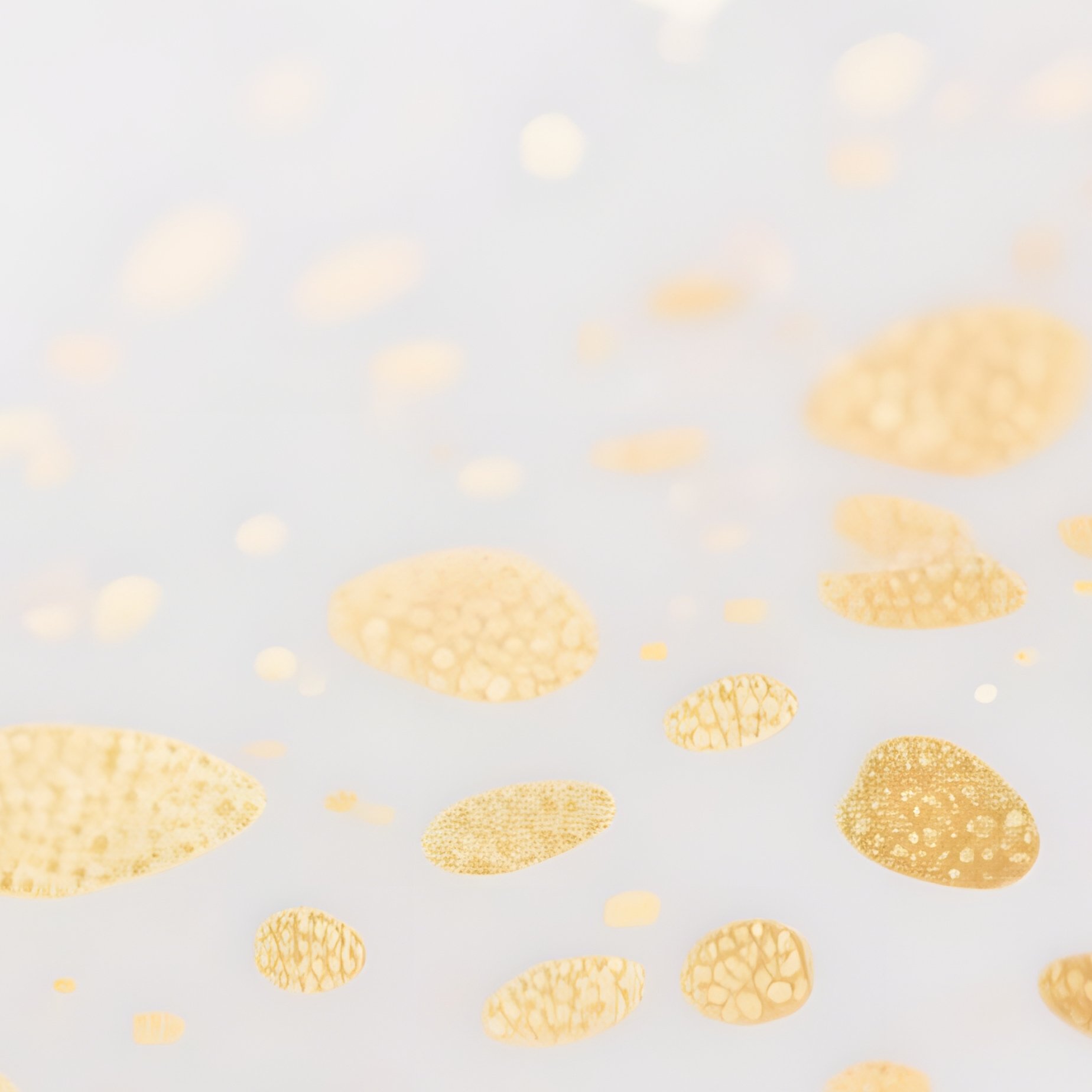 Scattered Golden Dots On A White Background Golden Dots - Full Resolution Quality Preview