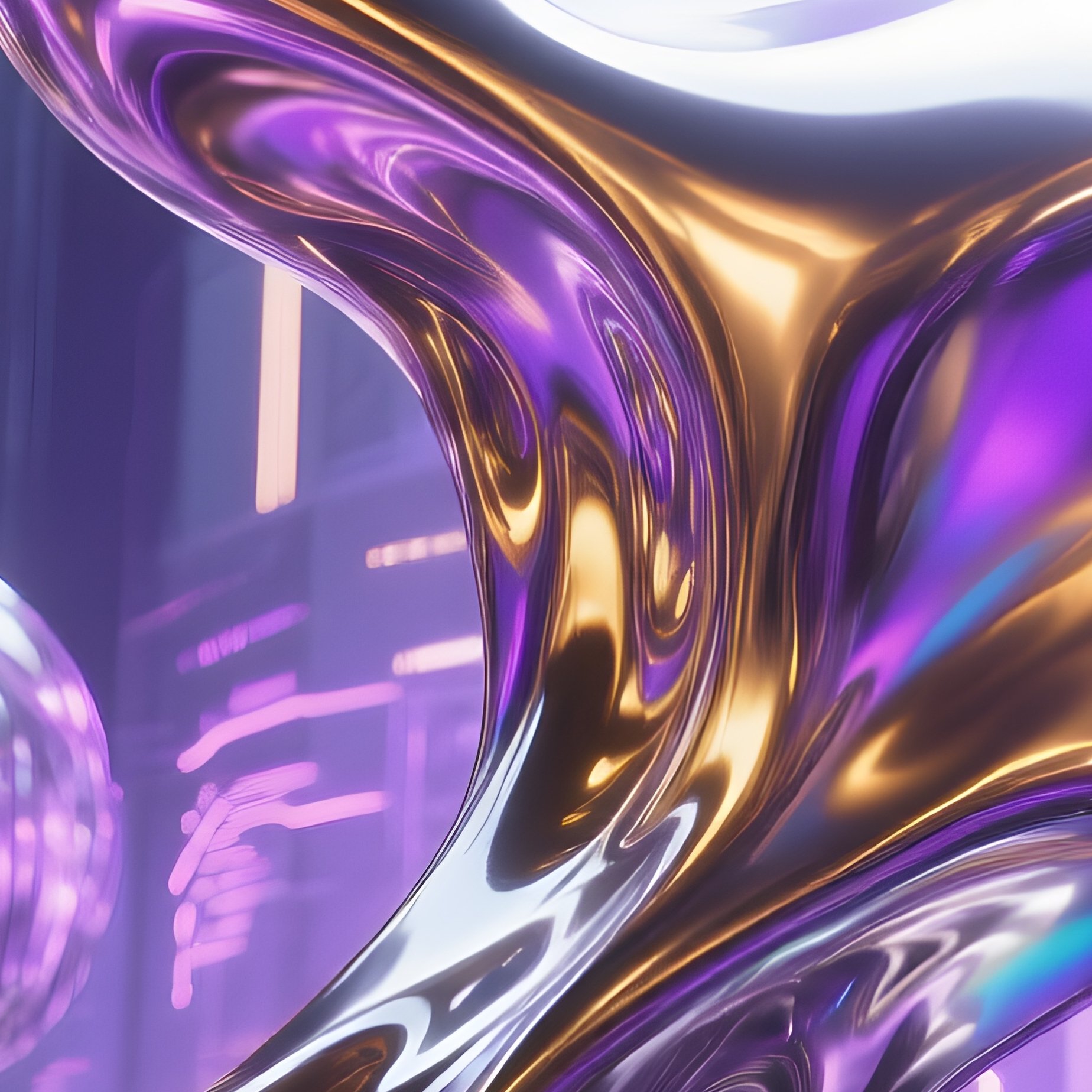 Sci Fi Futuristic Abstract Forms 2 - Full Resolution Quality Preview