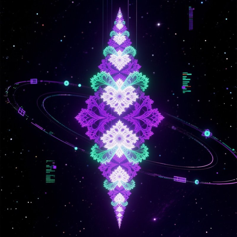 Sci Fi Futuristic Abstract Forms 3